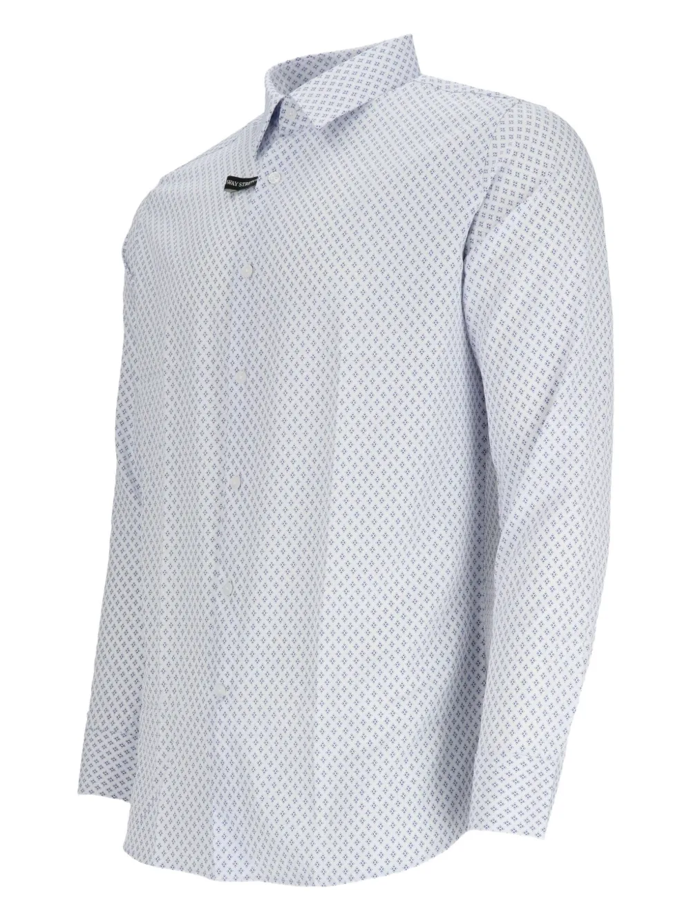 Scotch & Soda geometric-print shirt Wit
