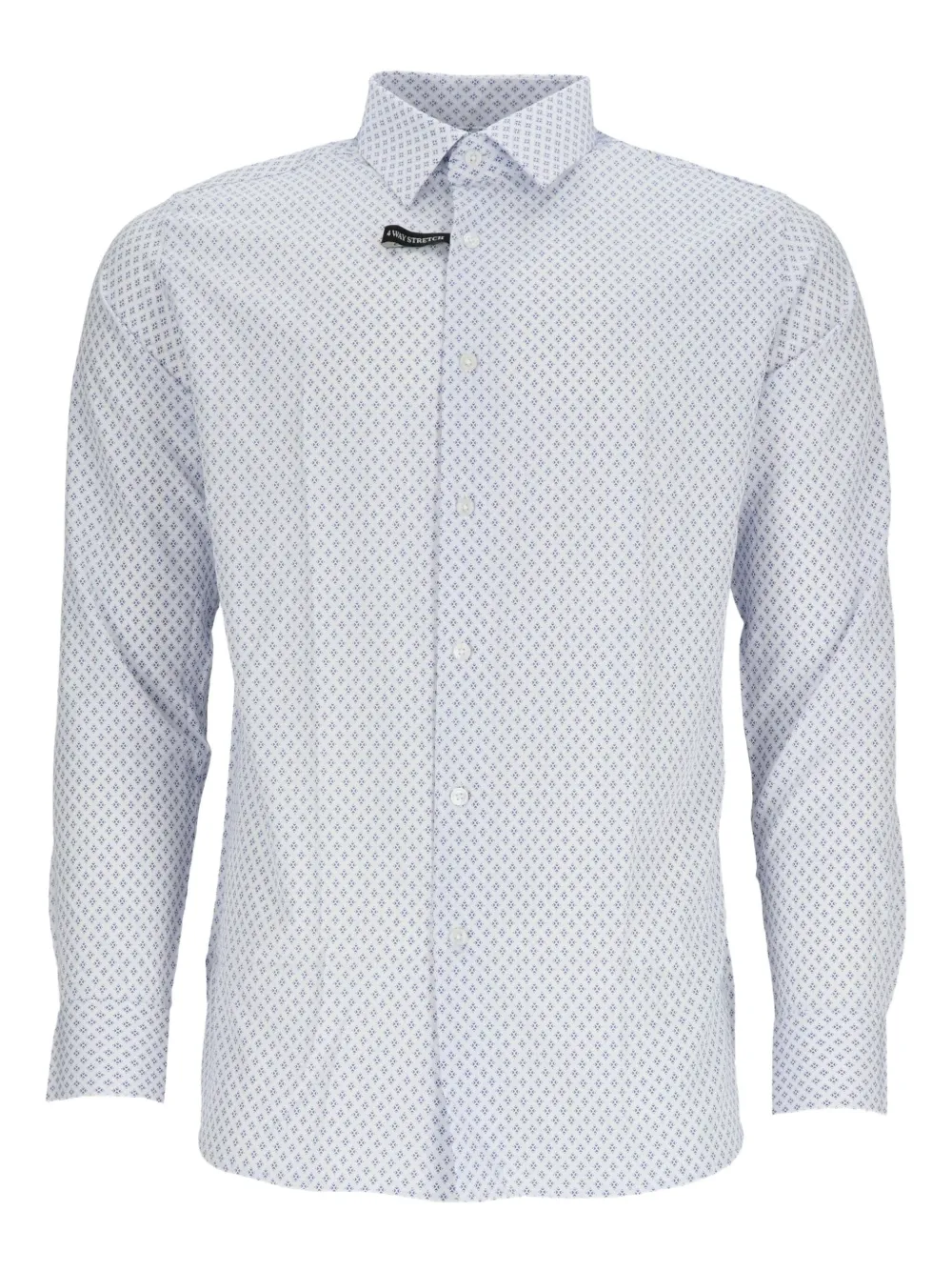 Scotch & Soda geometric-print shirt Wit