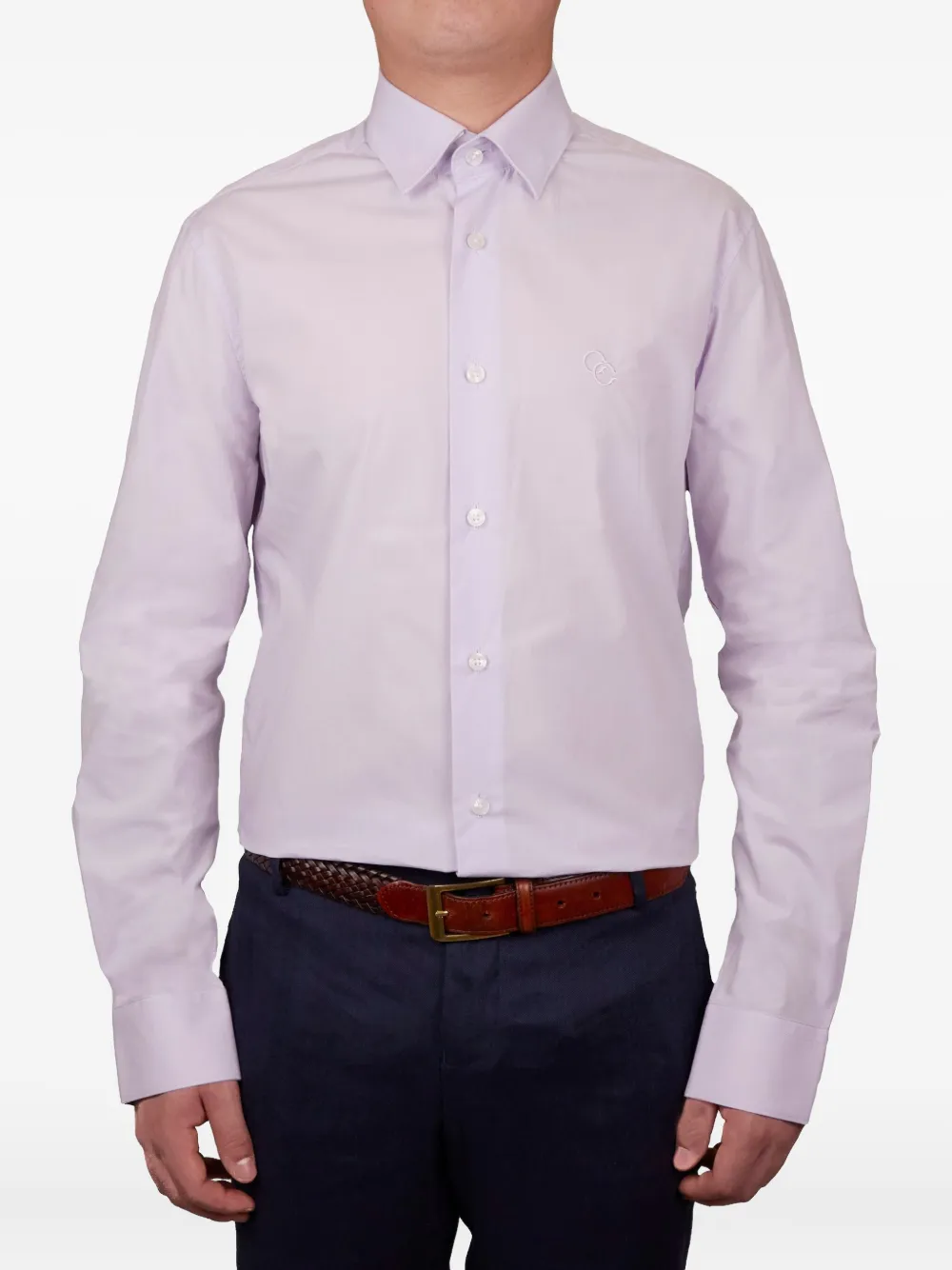 Cavalli Class long-sleeve shirt | Purple | Image 1