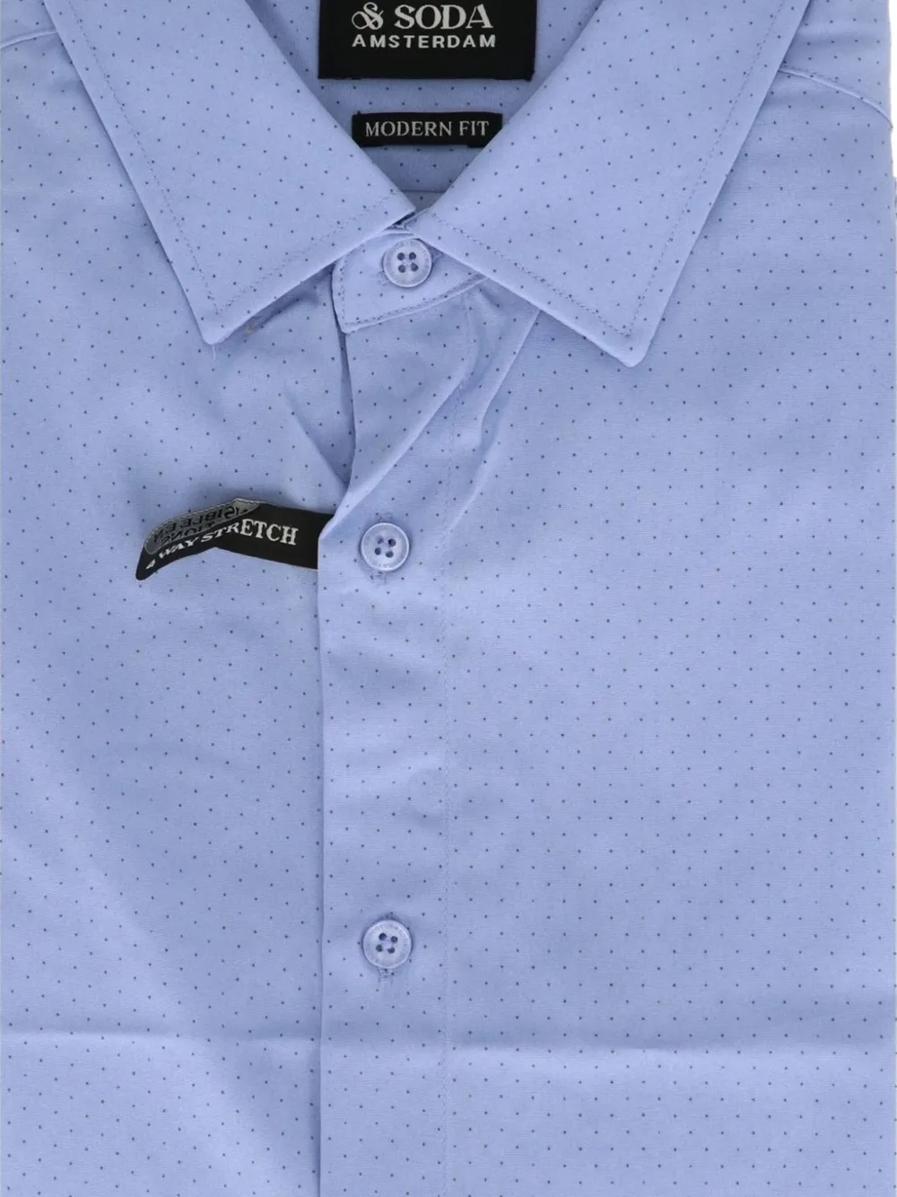 Scotch & Soda long-sleeve shirt Blauw