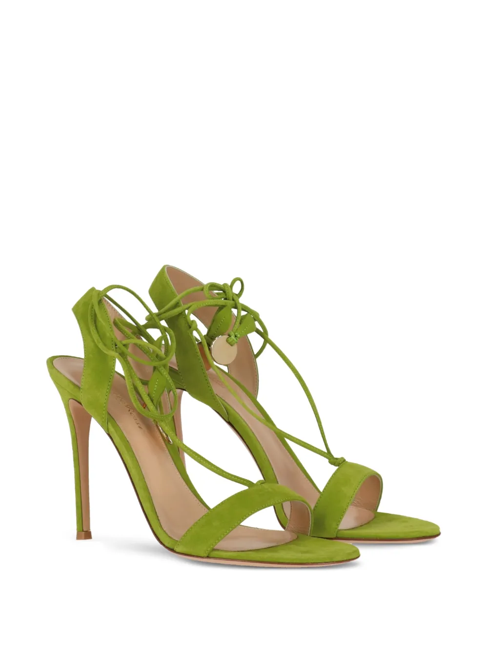 Gianvito Rossi Sandalen met enkelbandje Groen