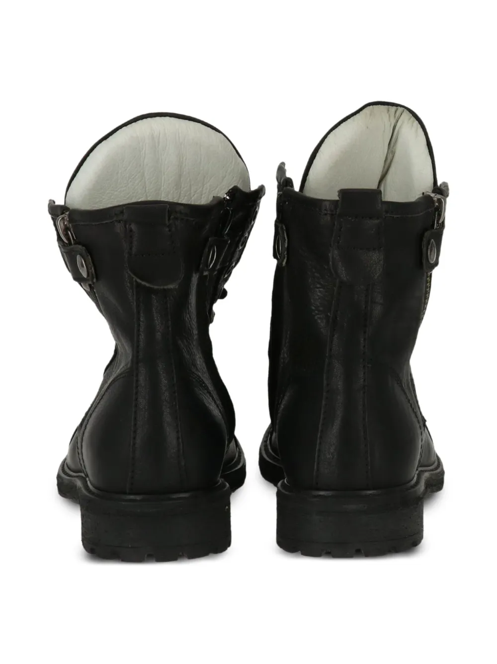 Roberto Cavalli Junior logo-patch boots Black