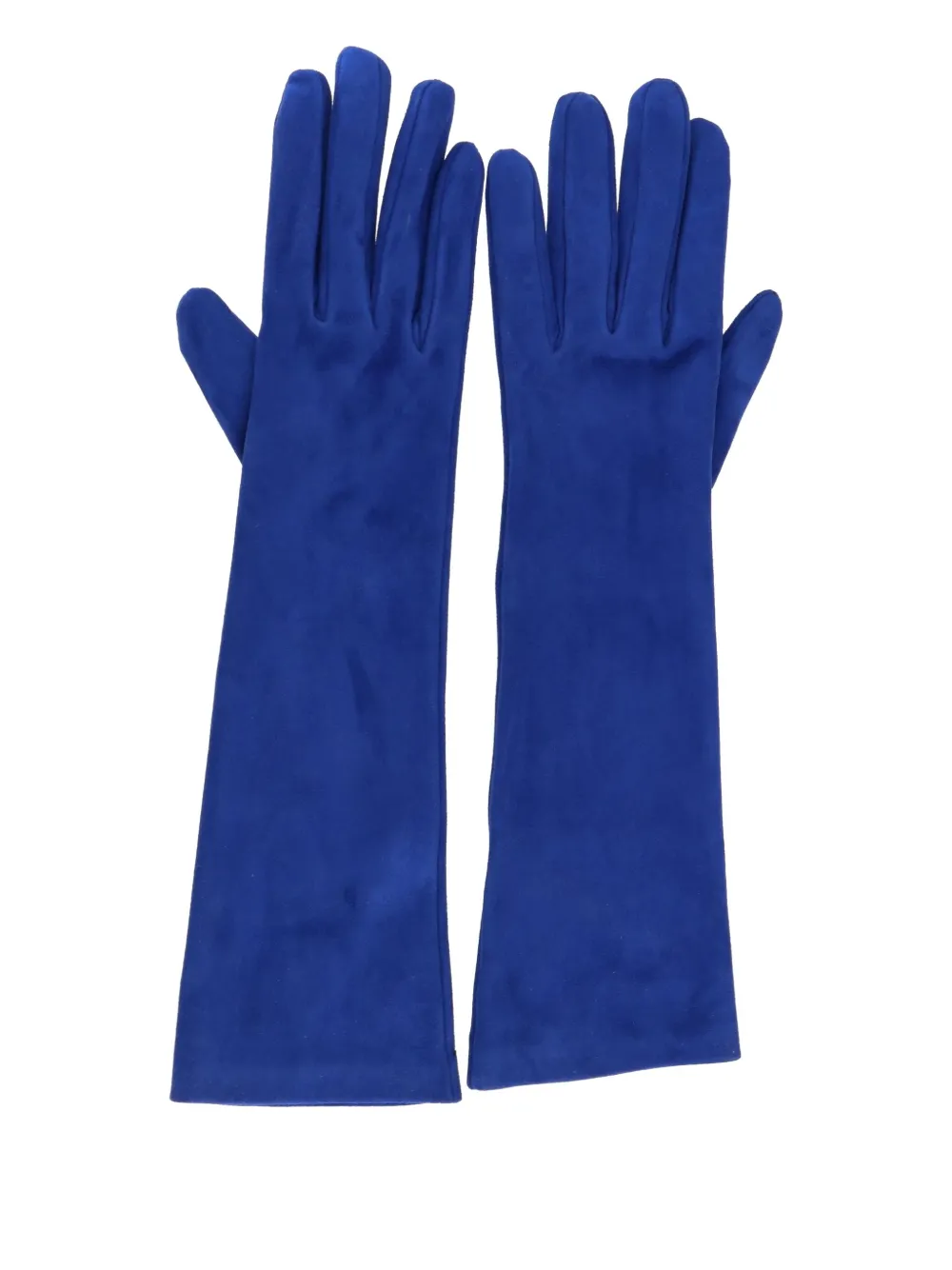 Gianvito Rossi Leren handschoenen - Blauw
