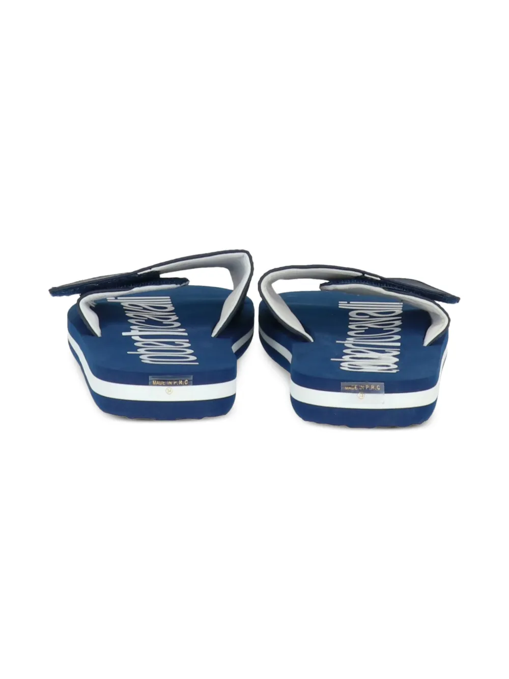 Roberto Cavalli Junior Pantoletten mit Logo-Print | Flip-Flops | Image 3