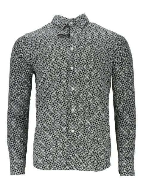 Scotch & Soda patterned long-sleeve shirt