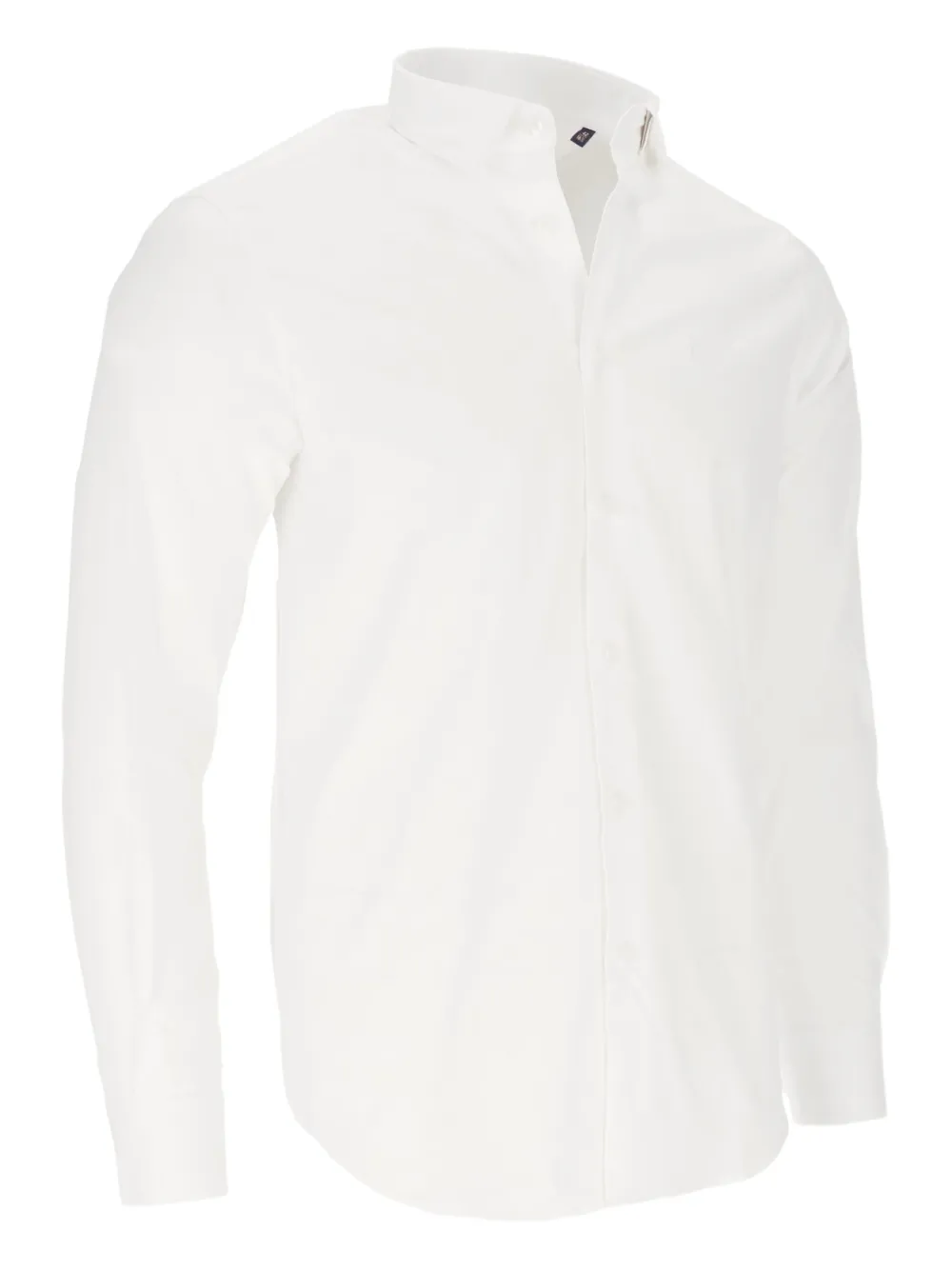 Cavalli Class Slim-fit overhemd Wit
