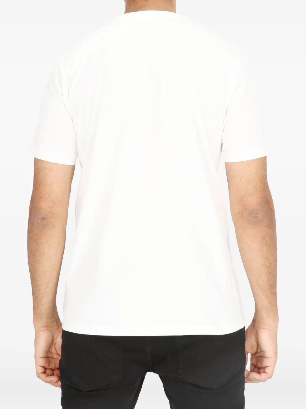 Cavalli Class logo-print T-shirt Wit