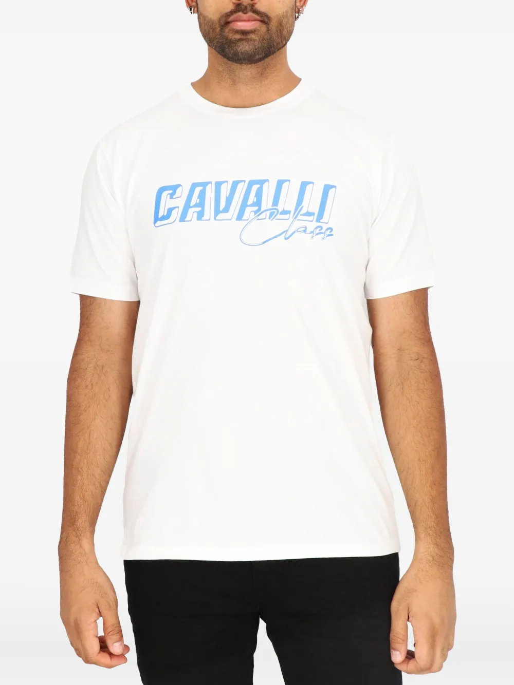 Cavalli Class logo-print T-shirt | T-Shirts | Image 2