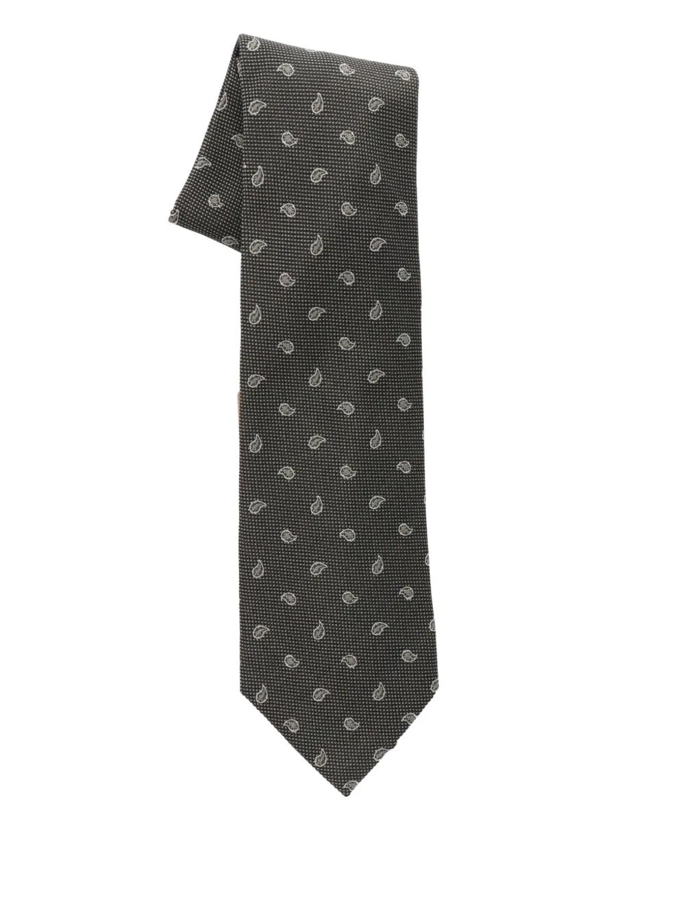 Scotch & Soda Zijden stropdas Grijs