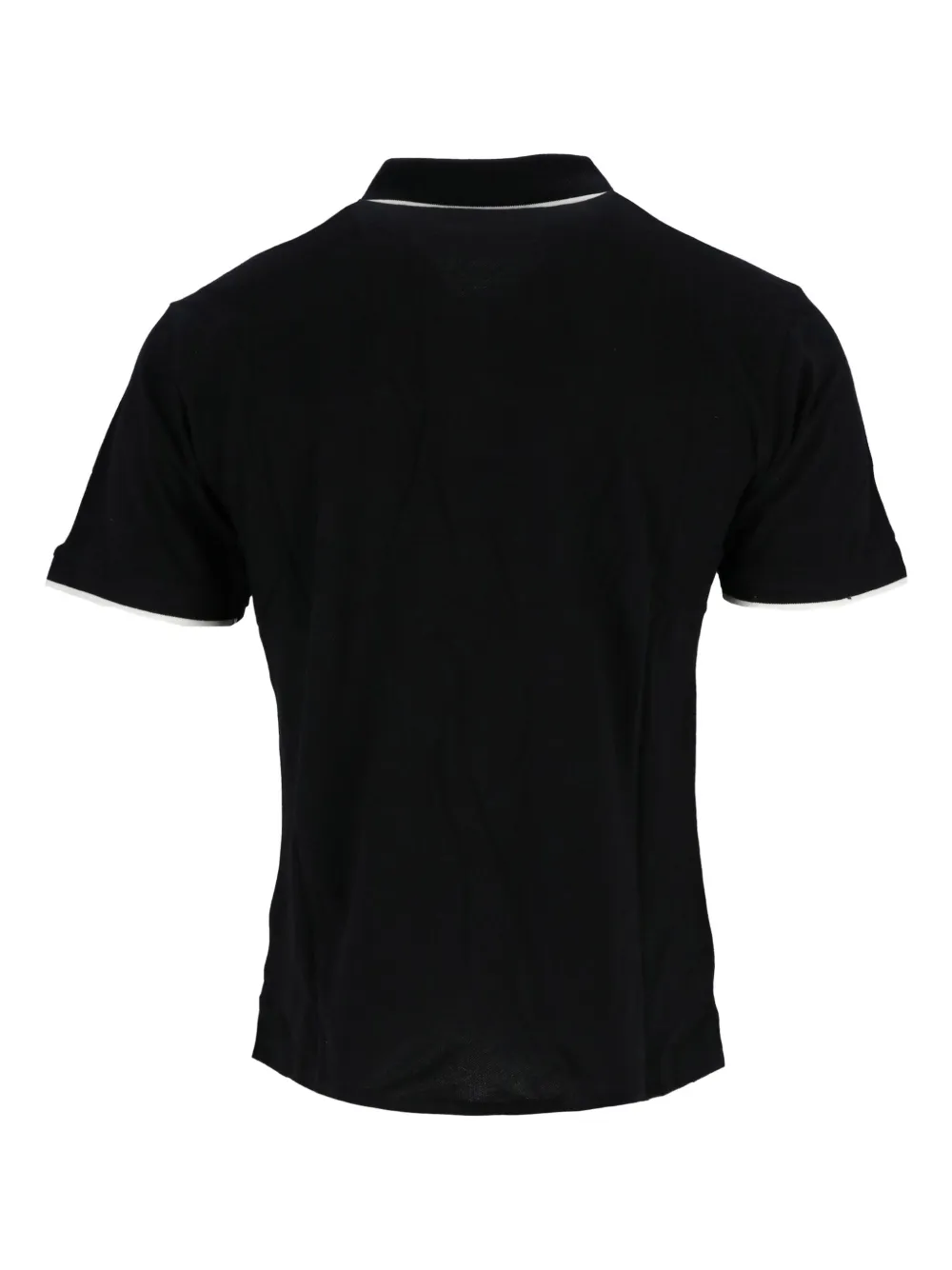 Cavalli Class Poloshirt met logoprint - Zwart