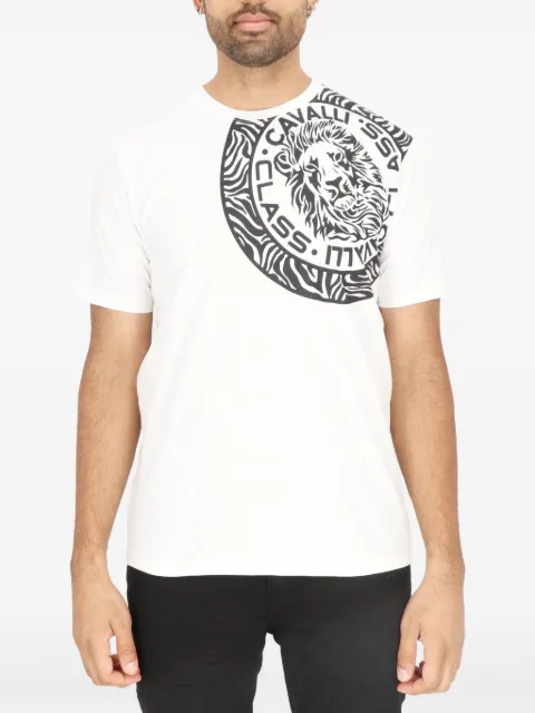 Cavalli Class Camiseta de algodão