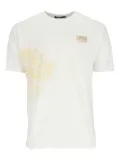 Cavalli Class leopard-print T-shirt - White