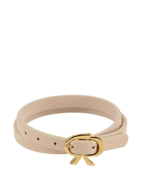 Gianvito Rossi GR-buckle leather belt
