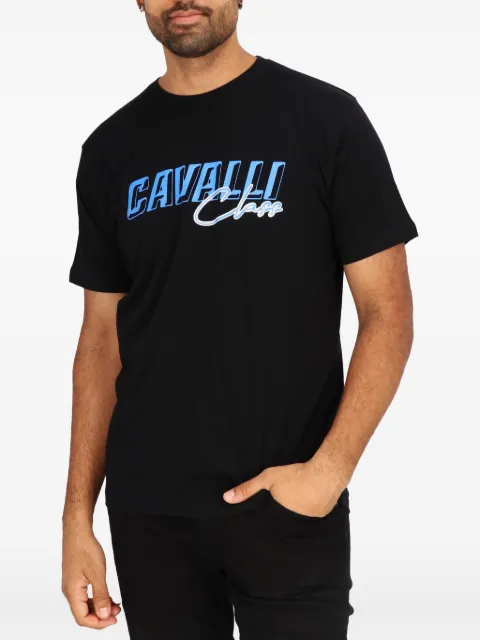 Cavalli Class logo-print T-shirt