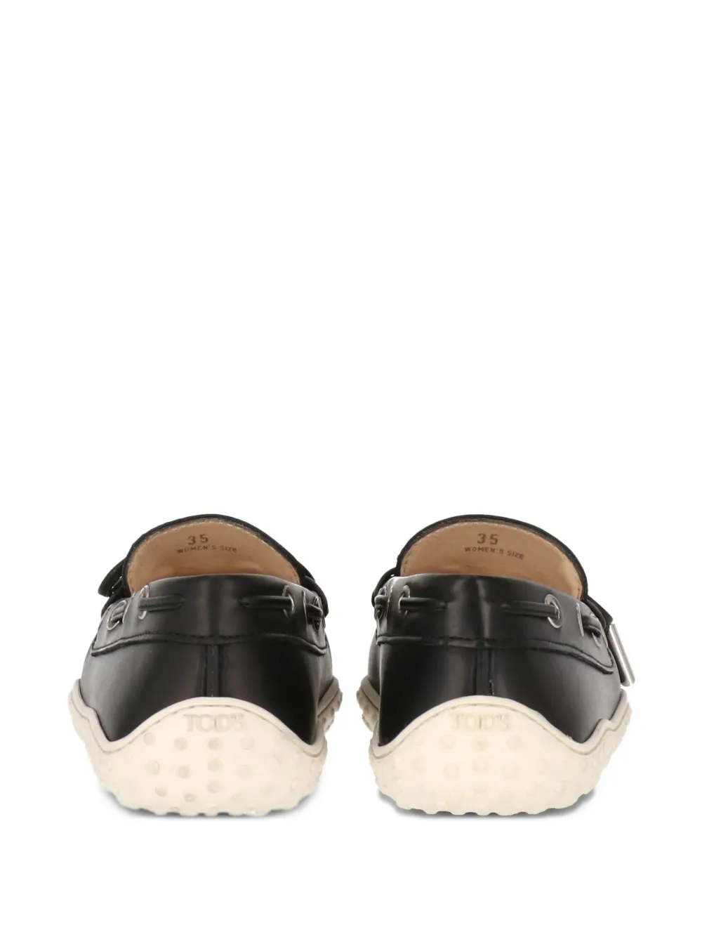 Tod's Gommino leather loafers Black