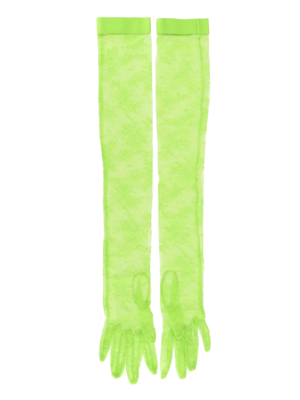 Gianvito Rossi Handschoenen van kant Groen