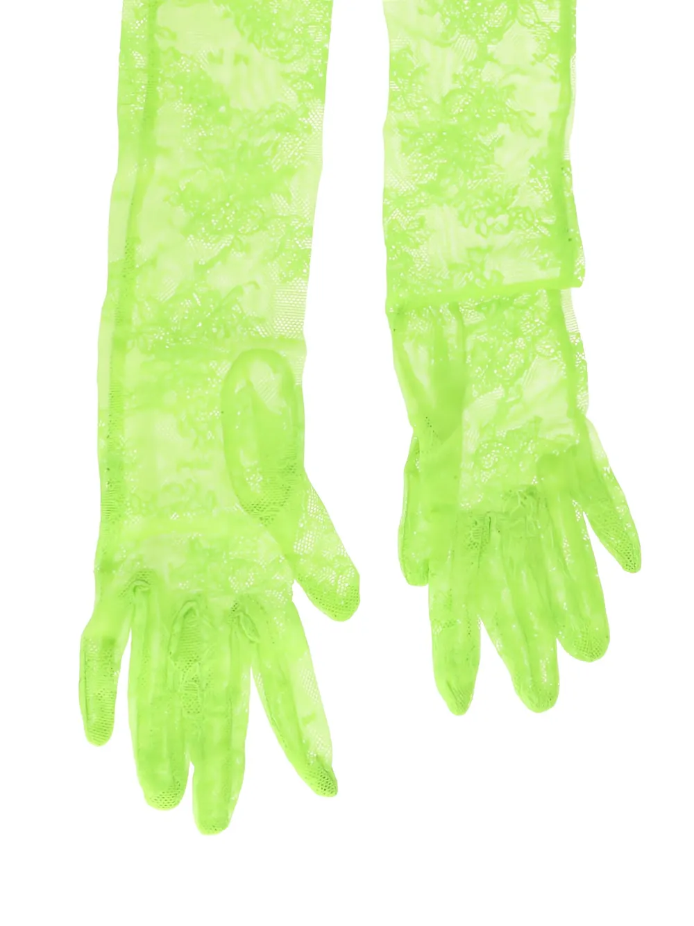 Gianvito Rossi Handschoenen van kant Groen