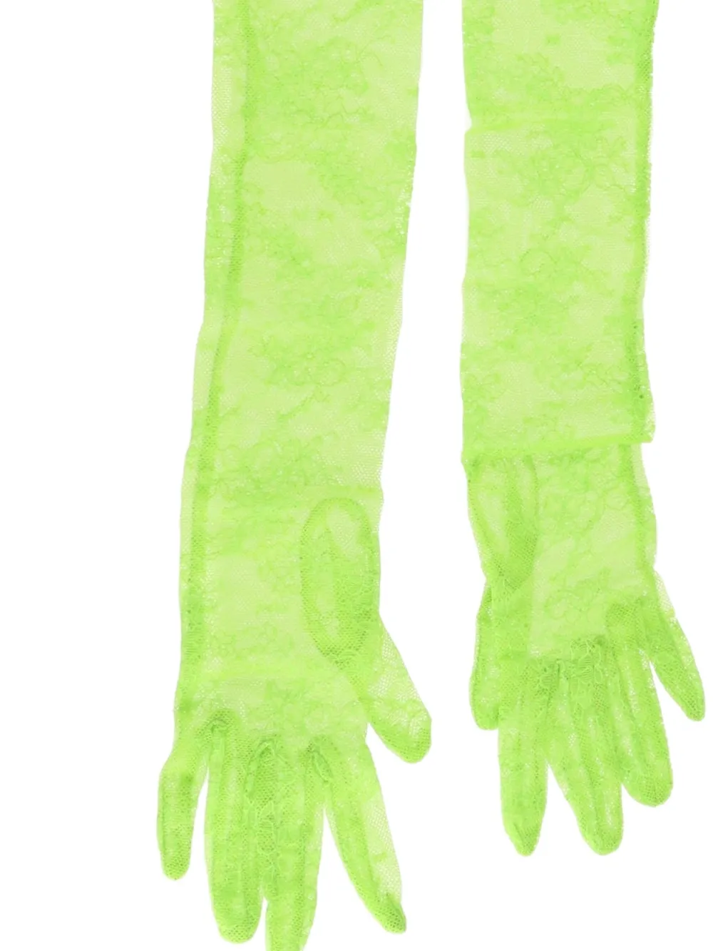 Gianvito Rossi Handschoenen van kant Groen
