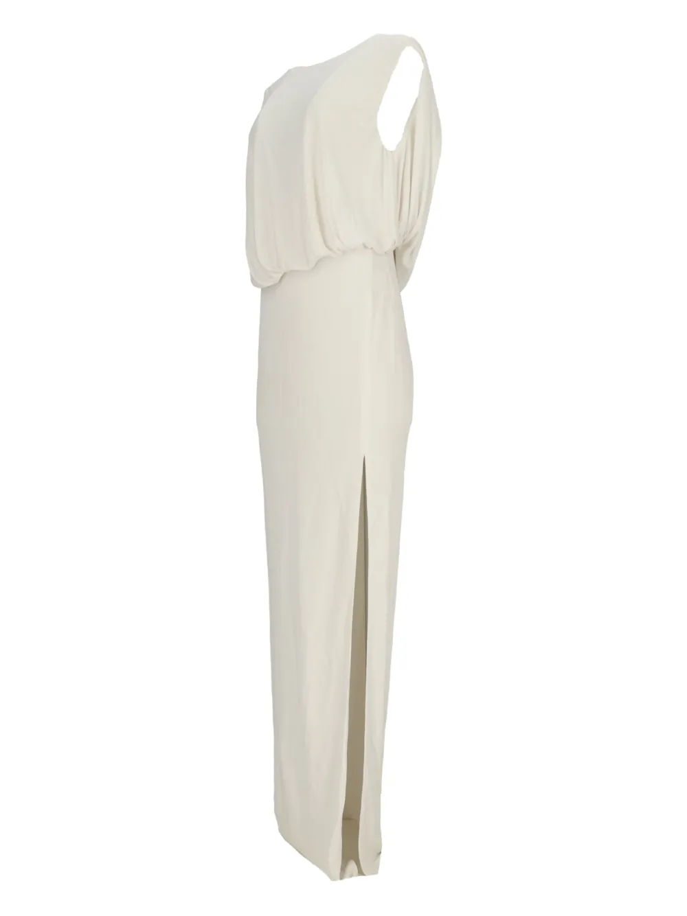 TOM FORD Gedrapeerde maxi-jurk - Wit