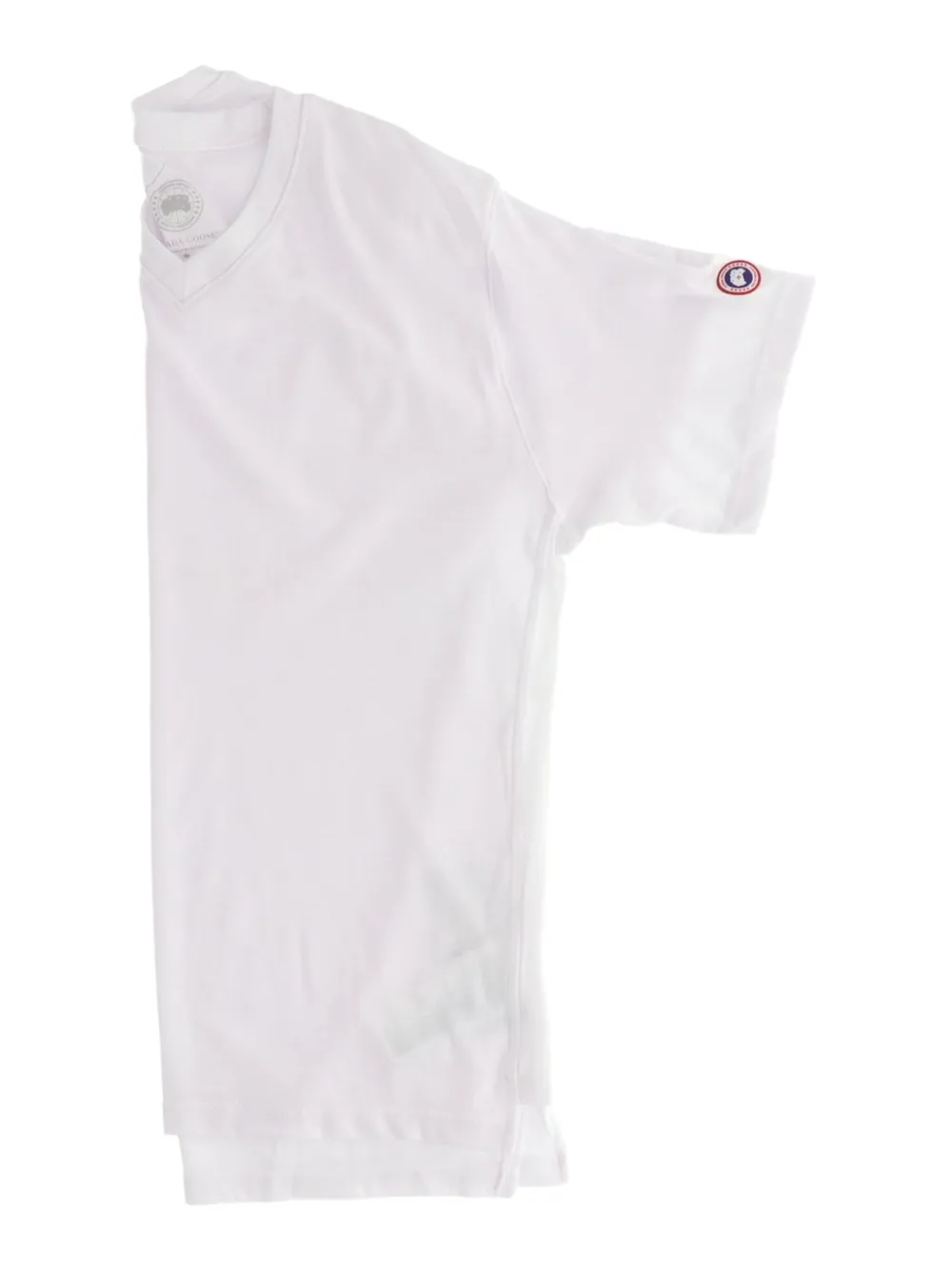 Canada Goose T-shirt met logo-applicatie Wit