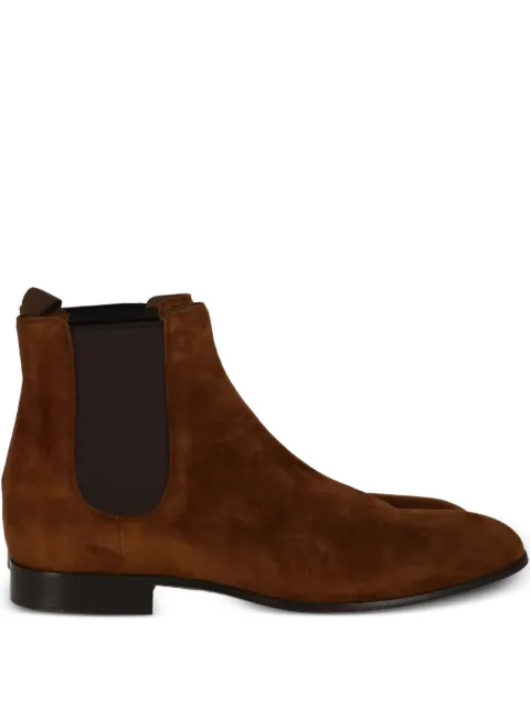 Gianvito Rossi botas Chelsea de gamuza