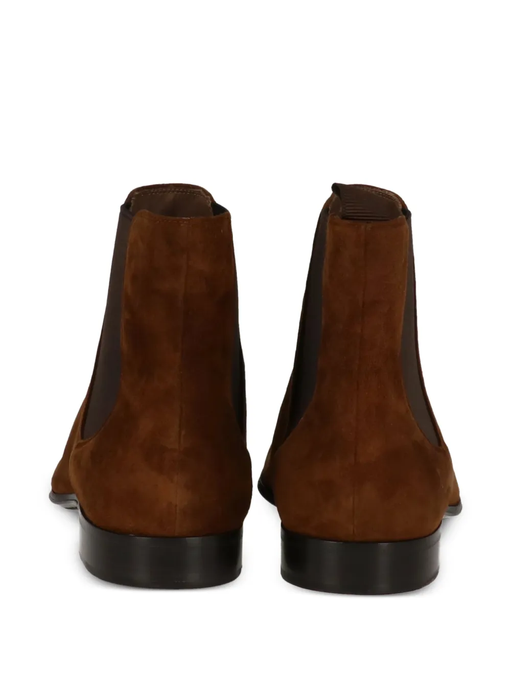 Gianvito Rossi suede chelsea boots Brown