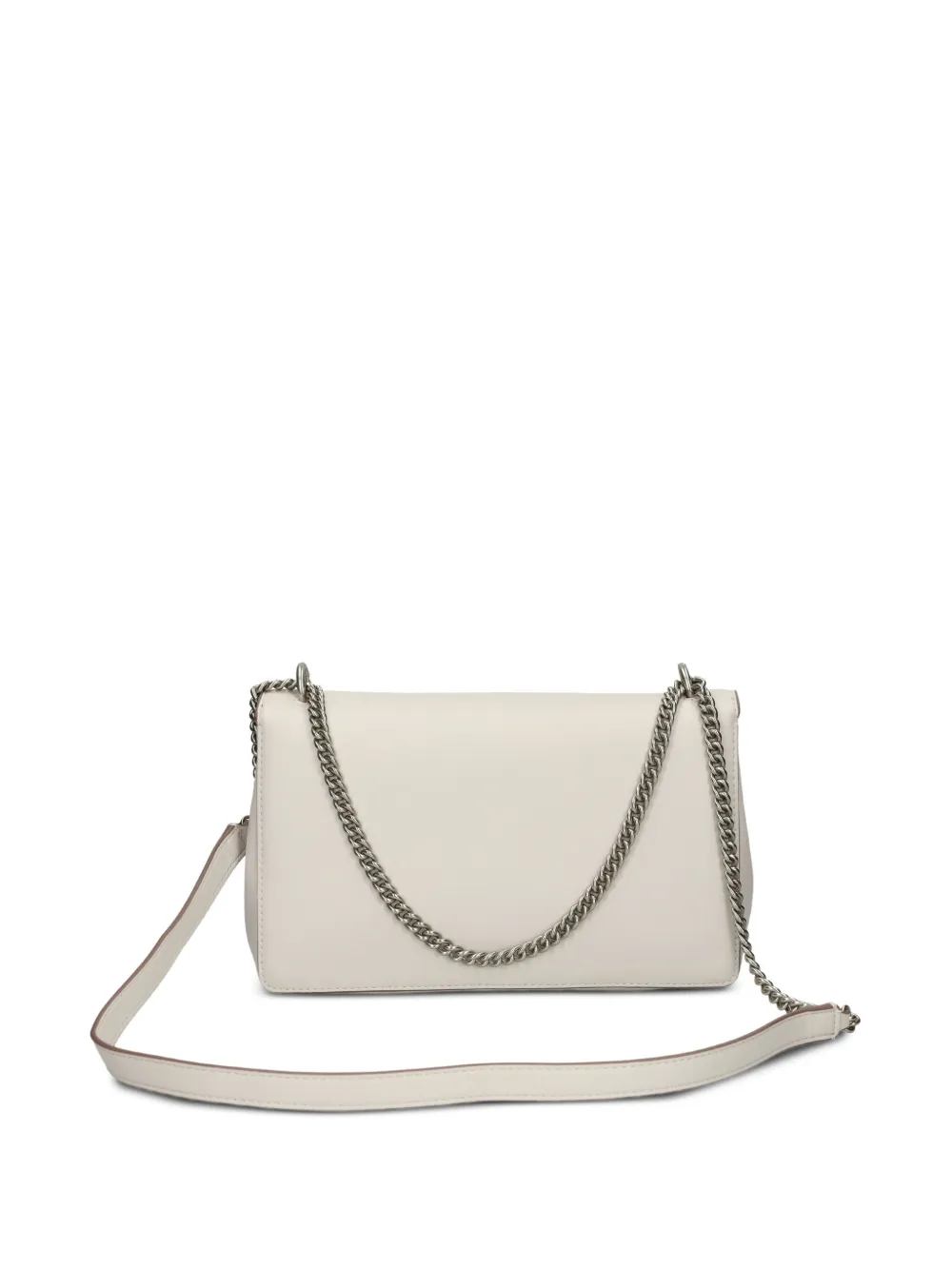 Calvin Klein Chain-link Cross Body Bag In White