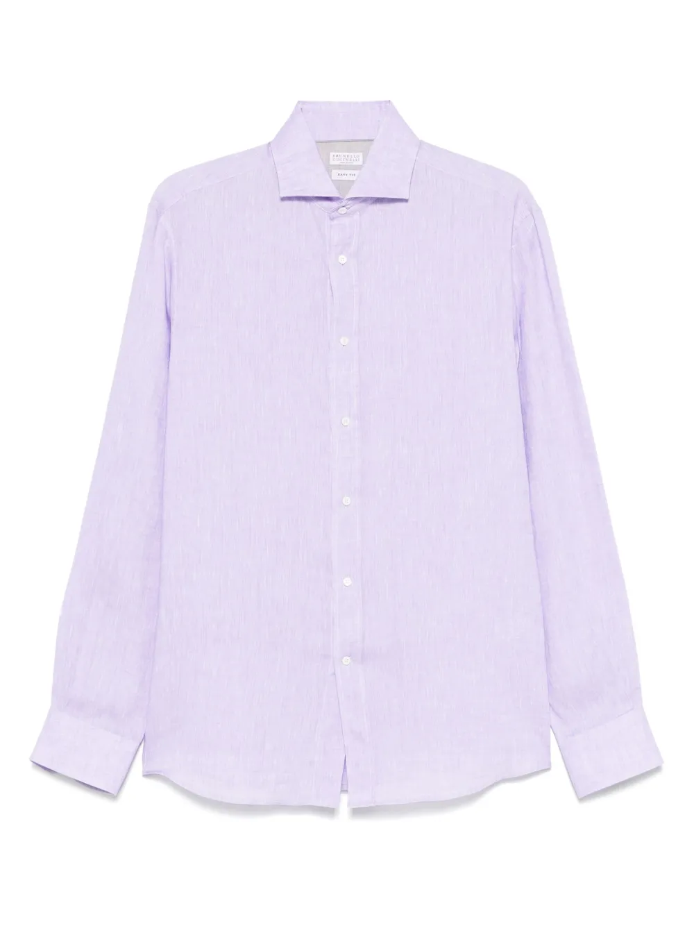Brunello Cucinelli camisa de lino | morado | Image 1