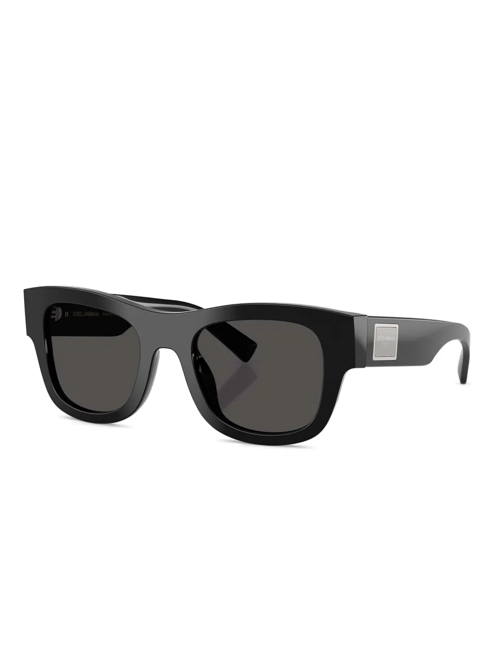 Dolce & Gabbana Eyewear Zonnebril met vierkant montuur Zwart
