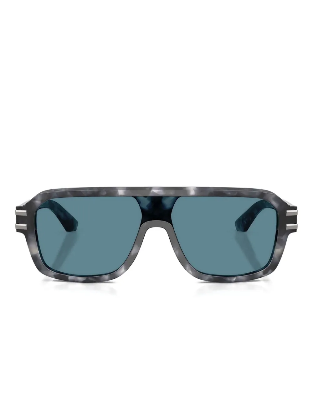 Dolce & Gabbana Eyewear Griffe pilot-frame sunglasses Grijs