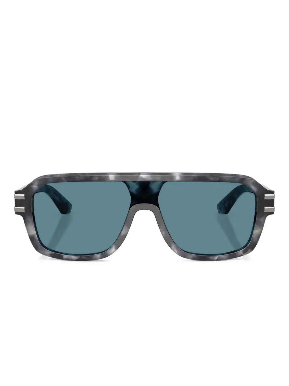 Dolce & Gabbana Eyewear Griffe zonnebril met piloten montuur Grijs