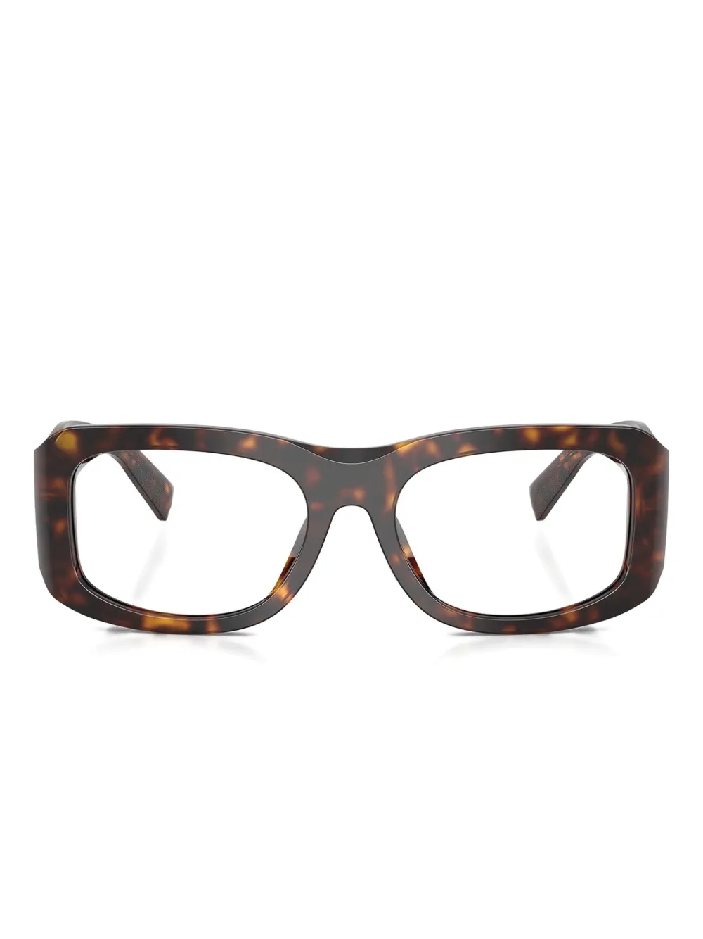 Dolce & Gabbana Eyewear Occhiali da sole squadrati tartarugati - Marrone