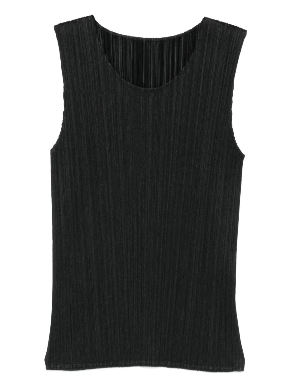 Issey Miyake sleeveless tank top | Black | Image 1