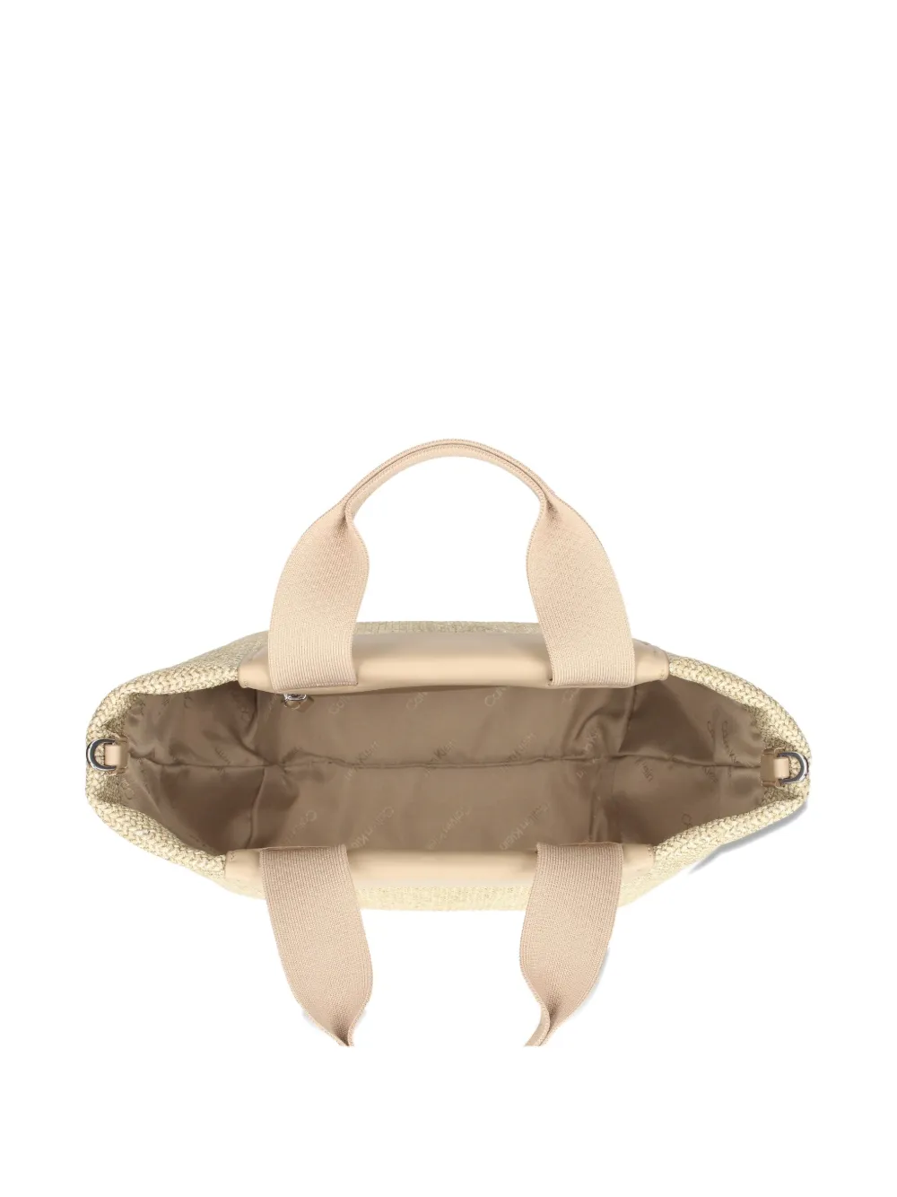 Calvin Klein Shopper met logo Beige