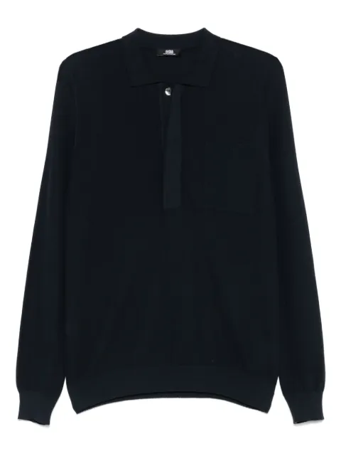 ALPHA STUDIO cotton polo shirt