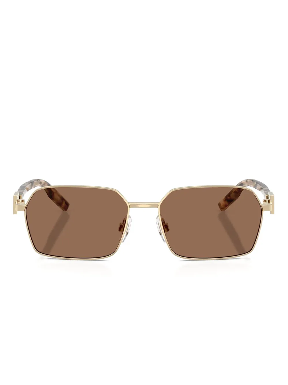 Dolce & Gabbana Eyewear Occhiali da sole squadrati - Oro