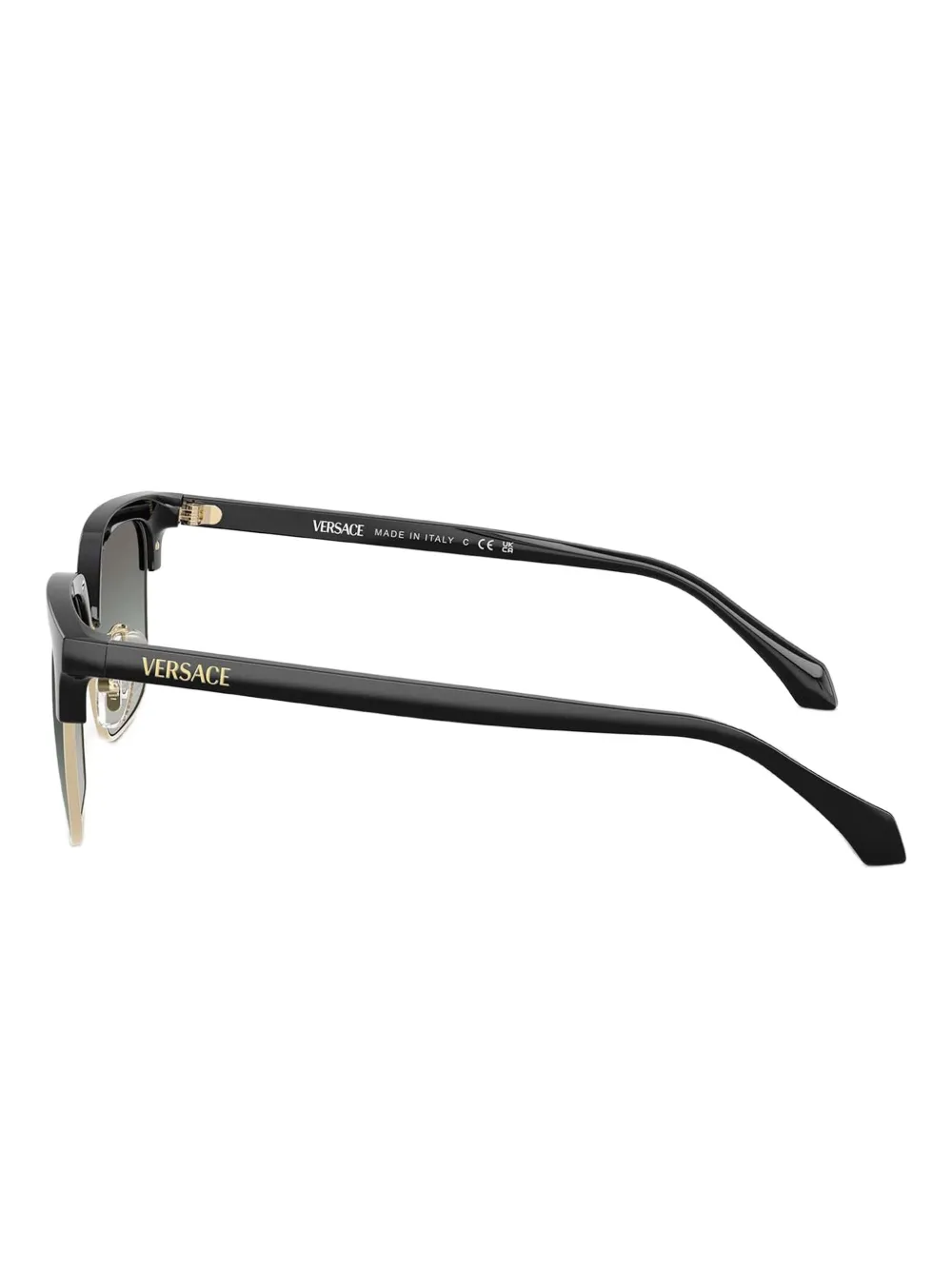 Versace Eyewear square-frame sunglasses Zwart