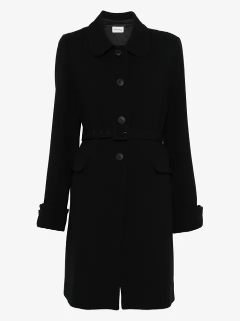 P.A.R.O.S.H. belted button-up coat