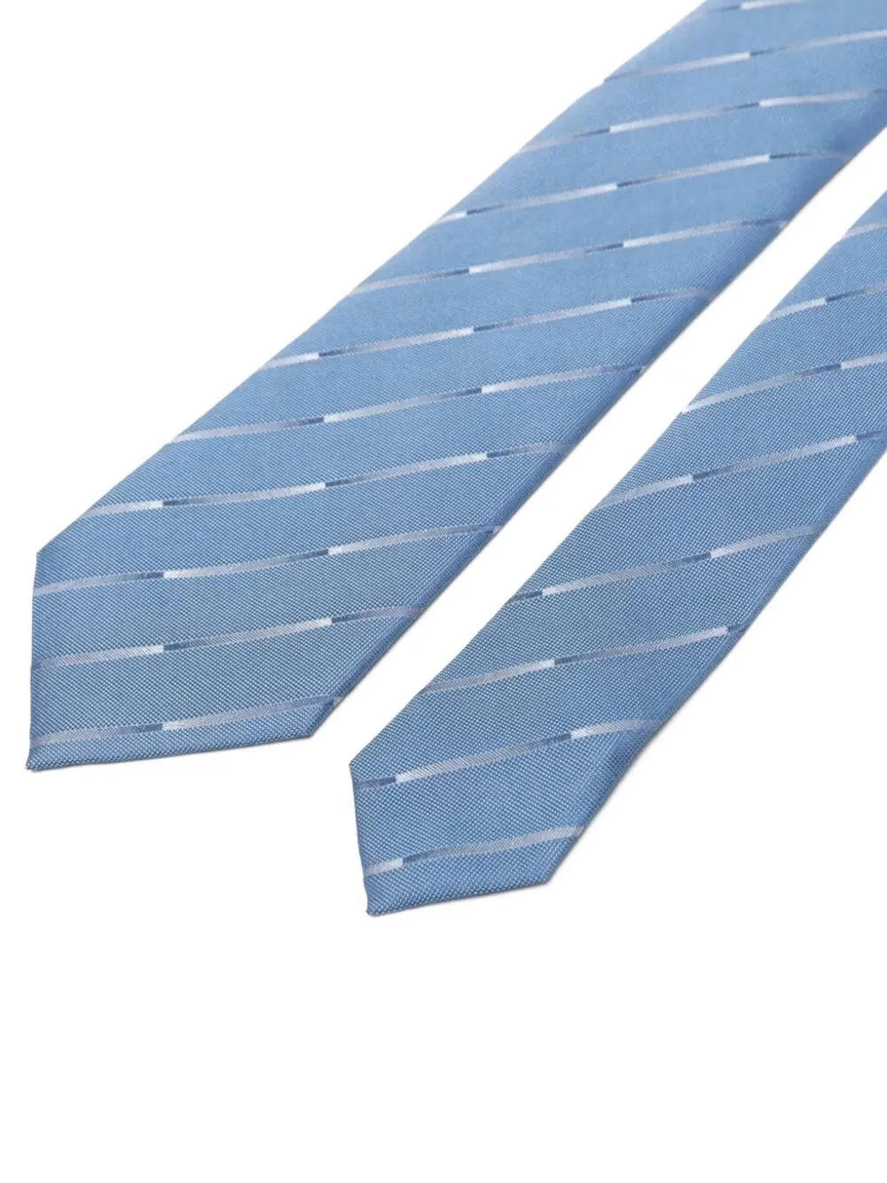 Emporio Armani silk tie - Blauw