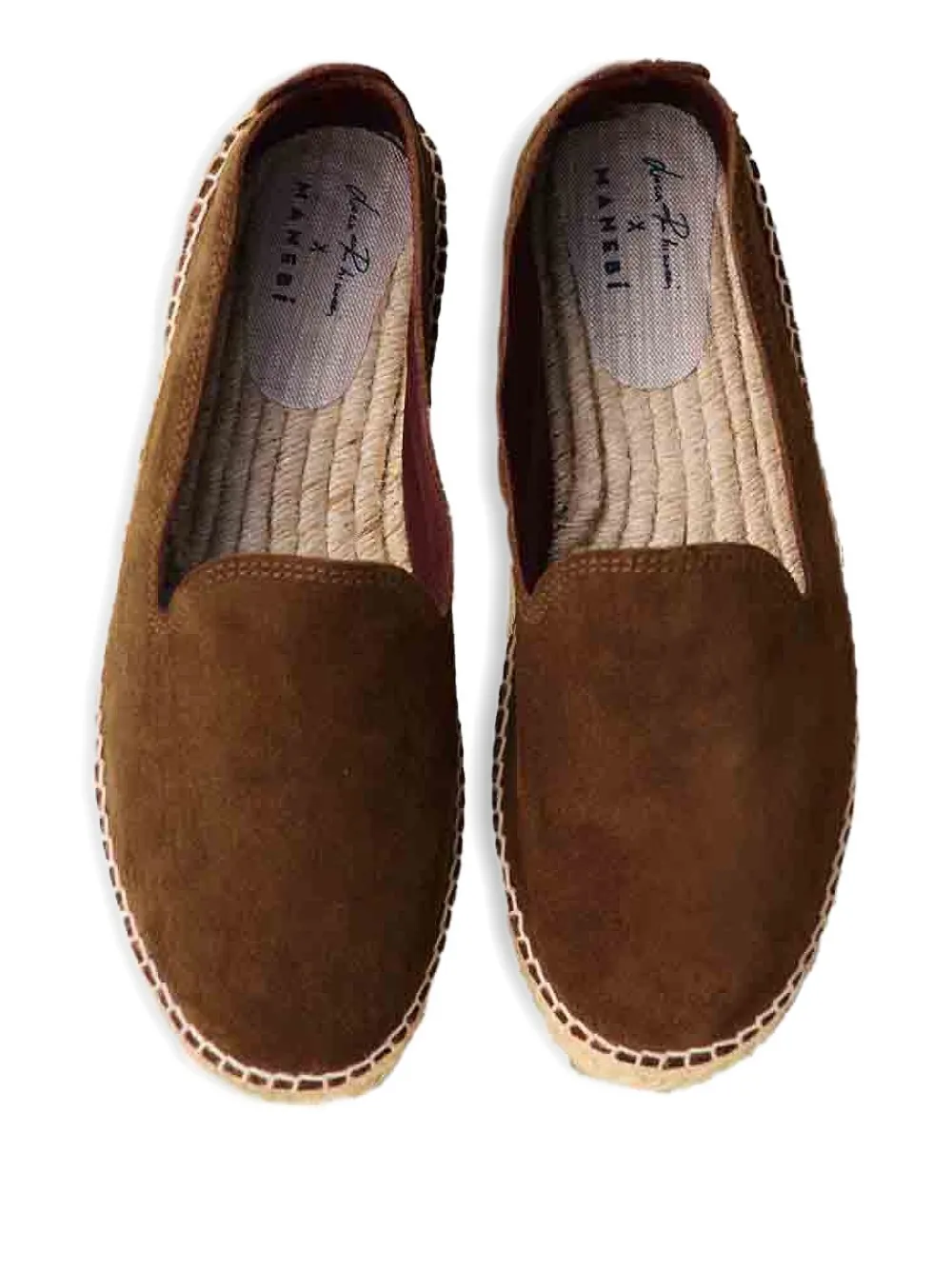 Manebi suede espadrilles Brown