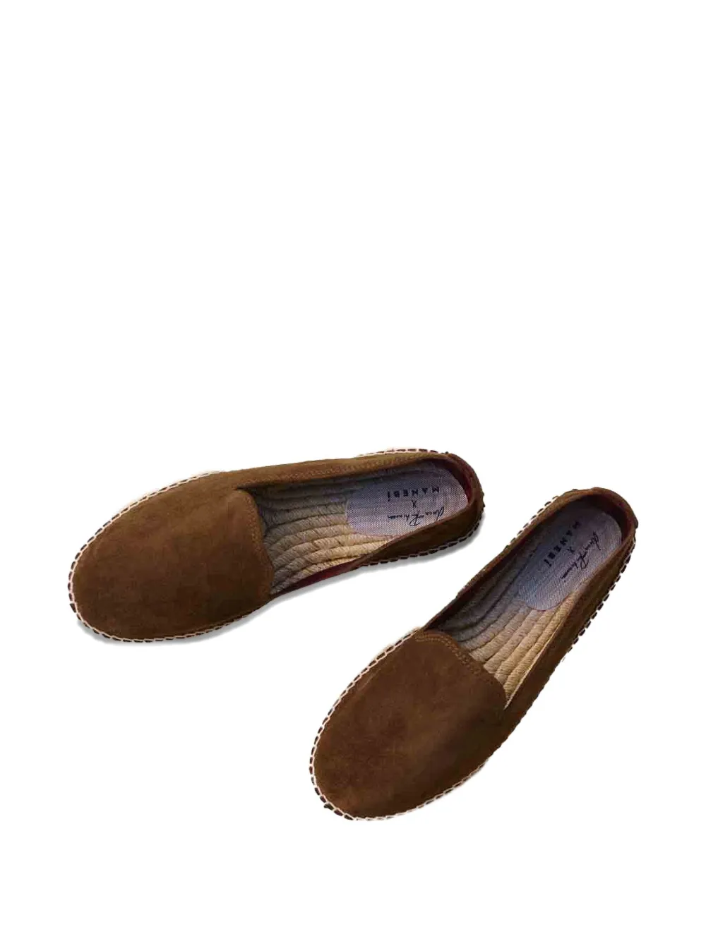 Manebi suede espadrilles Brown