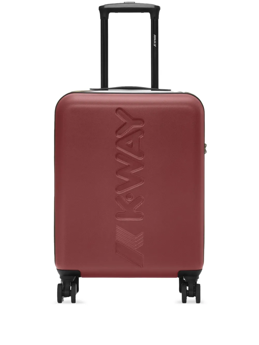 K-Way embossed-logo suitcase | Red | Image 1
