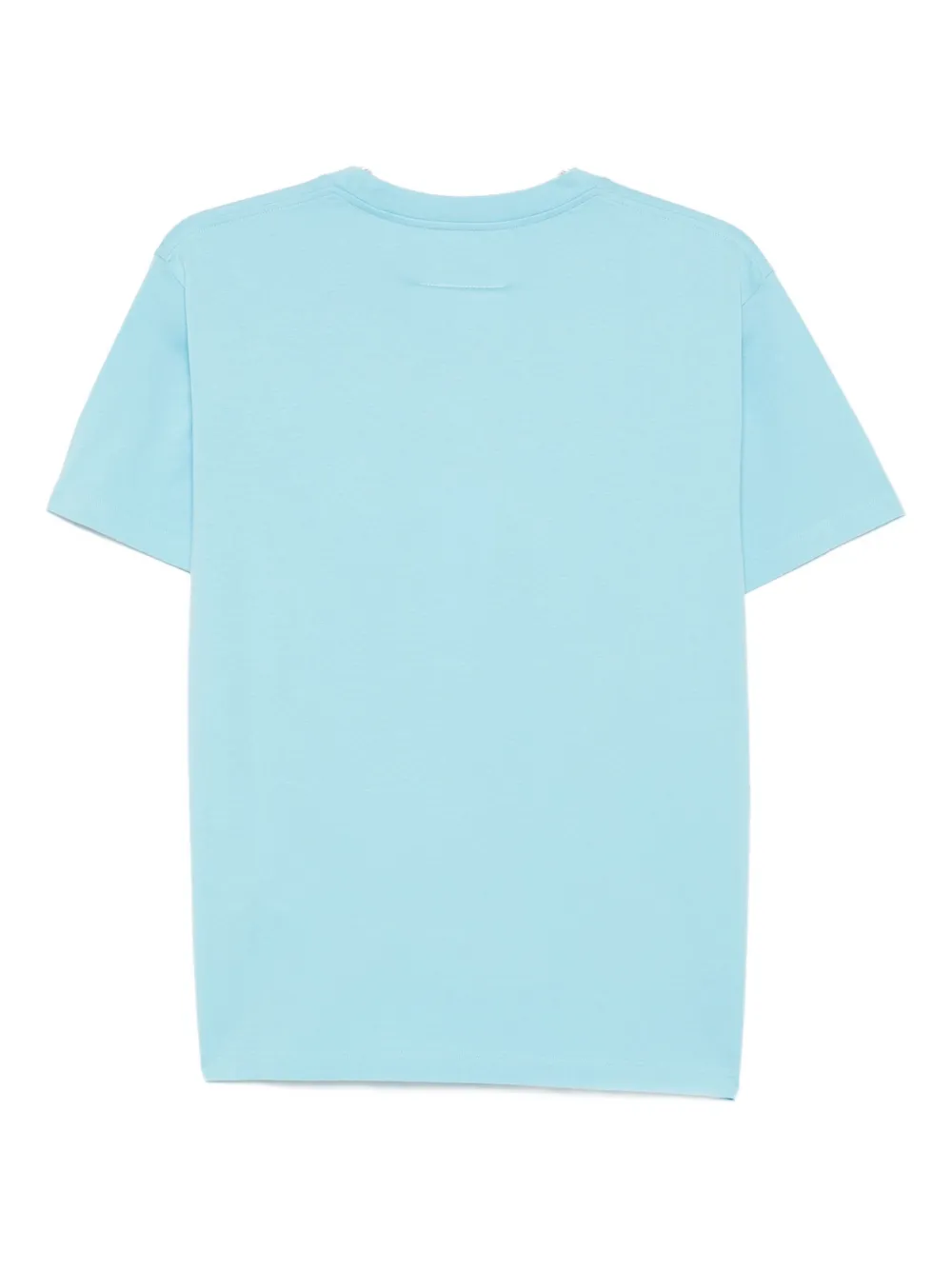 MM6 Maison Margiela graphic-print T-shirt Blauw