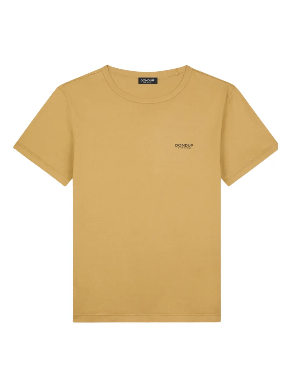 DONDUP logo-detail crew-neck T-shirt Bruin
