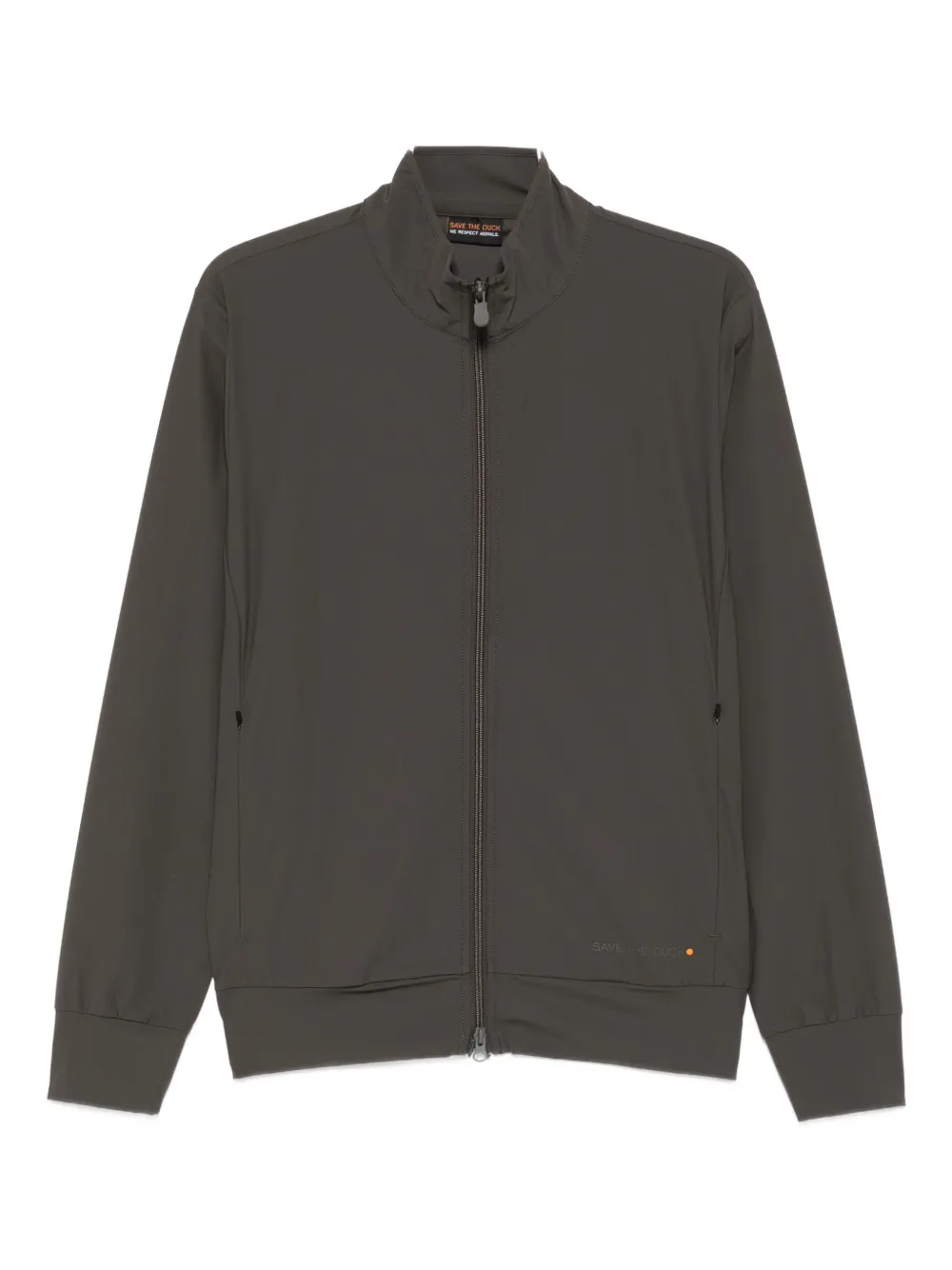 Save The Duck Long-sleeve Logo-detail Jacket In Multi