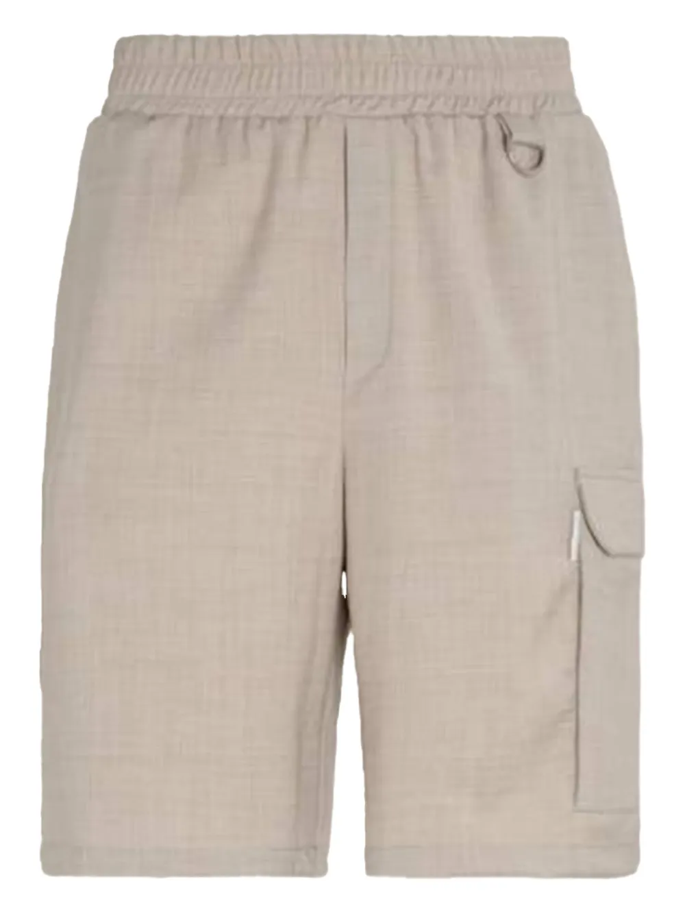 Family First Cargo shorts met elastische taille Beige