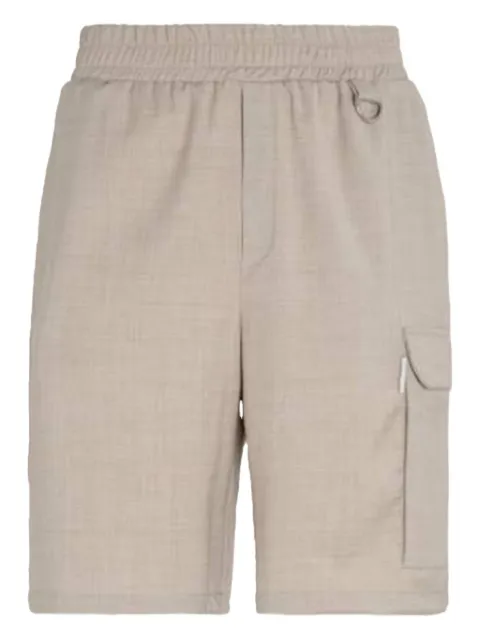 Family First elastic-waist cargo shorts