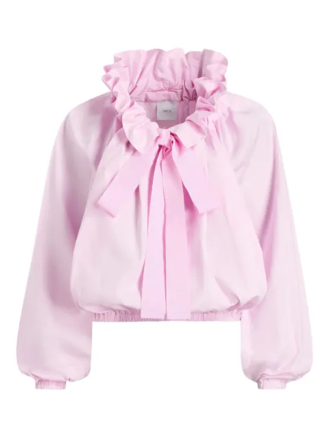 Patou blusa con volantes en el cuello