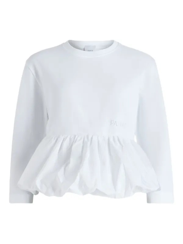 Patou ラッフルヘム Tシャツ | ニュートラル | FARFETCH JP