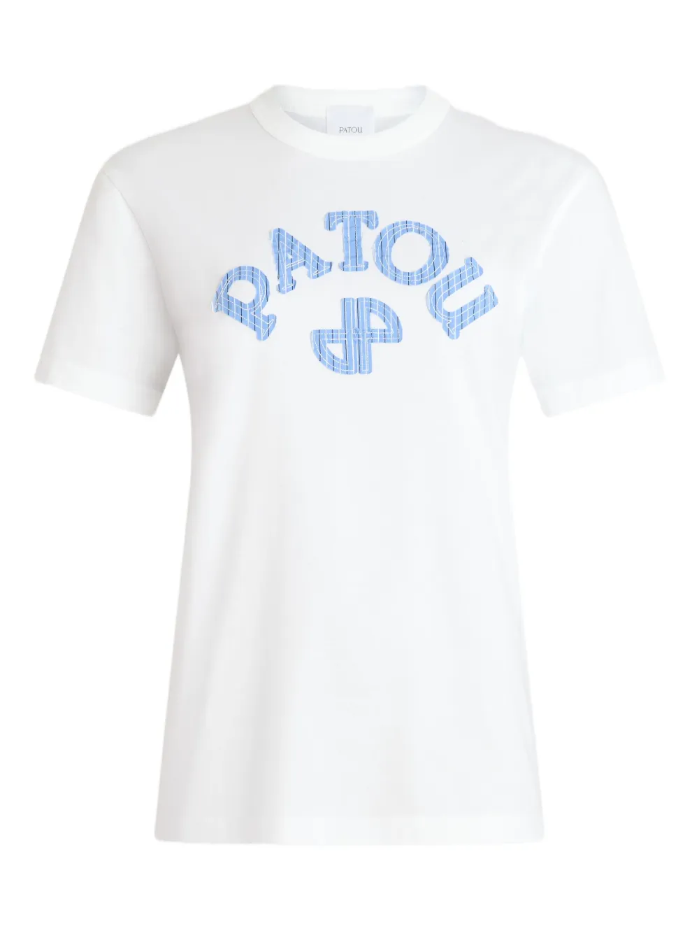 Patou T-shirt met logo Beige